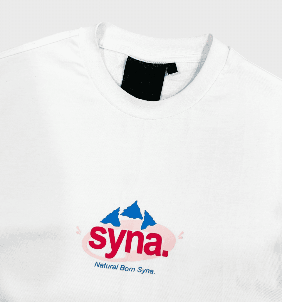 Water “Evian” Logo Tshirt – Syna