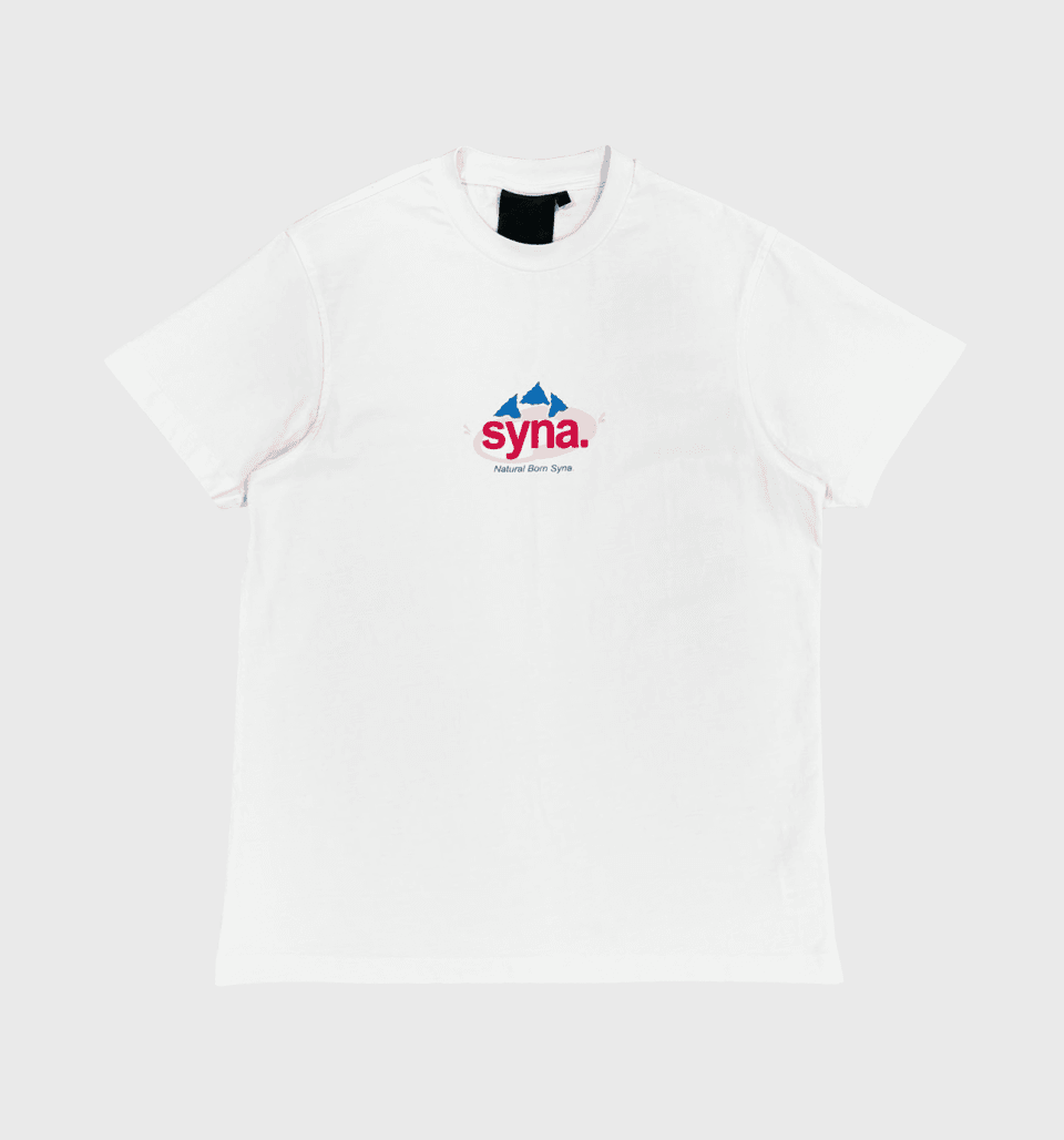 Water “Evian” Logo Tshirt – Syna