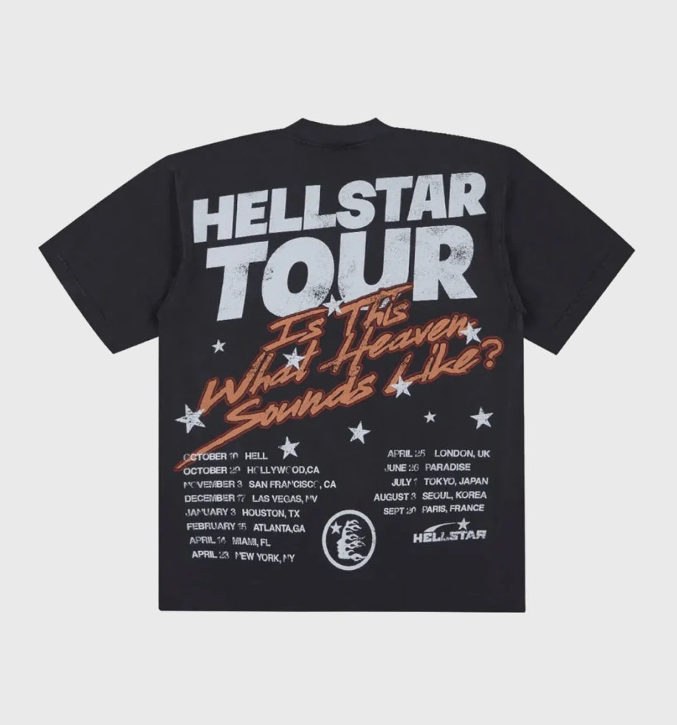 Biker “Black/Orange” T-Shirt – Hellstar