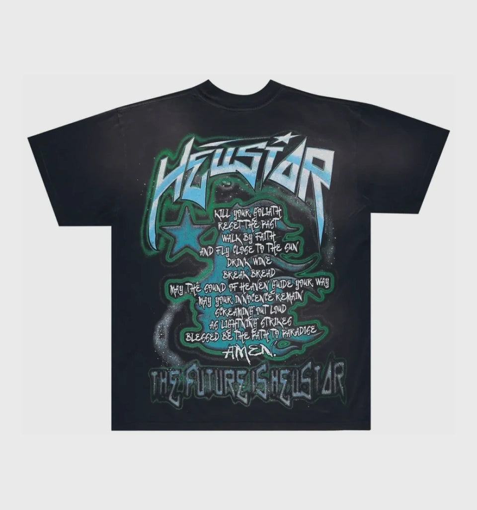 The Future “Black/Green” T-Shirt – Hellstar