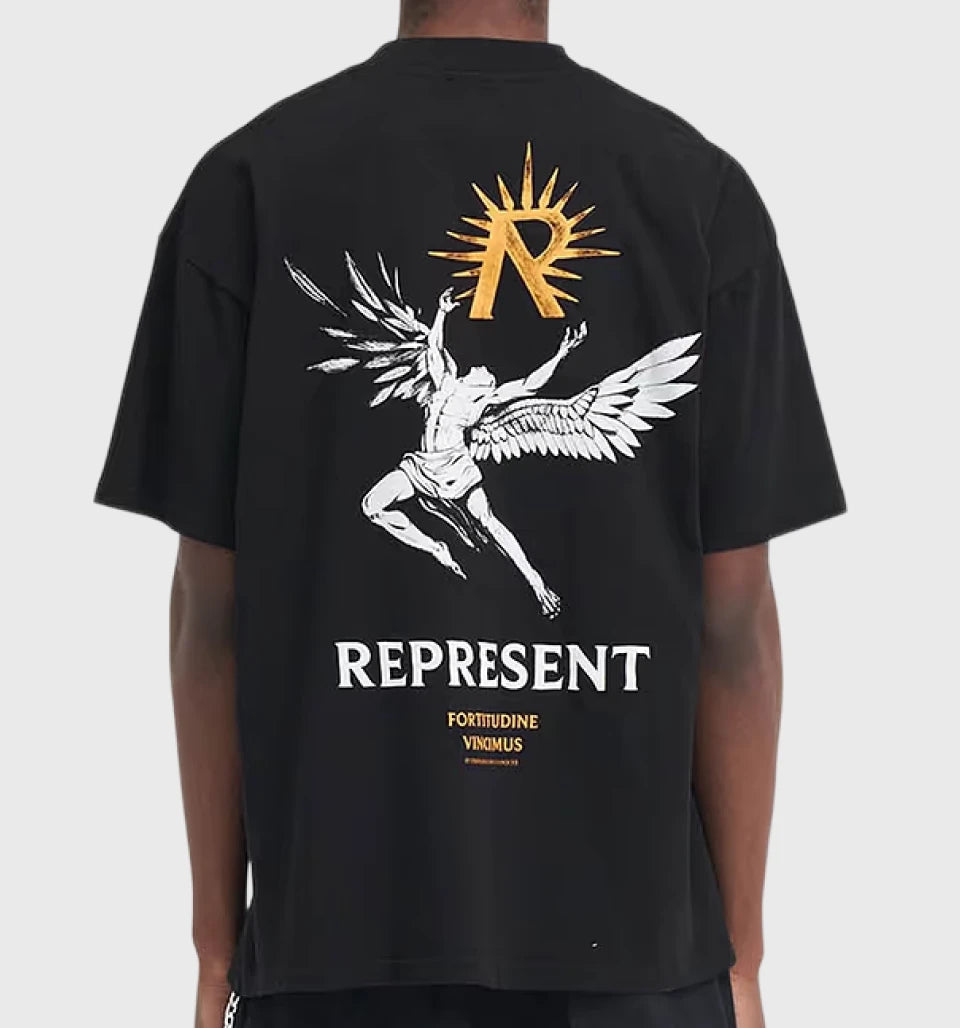 Icarus T-shirt “Jet Black” – Represent