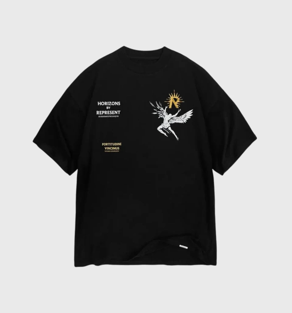 Icarus T-shirt “Jet Black” – Represent