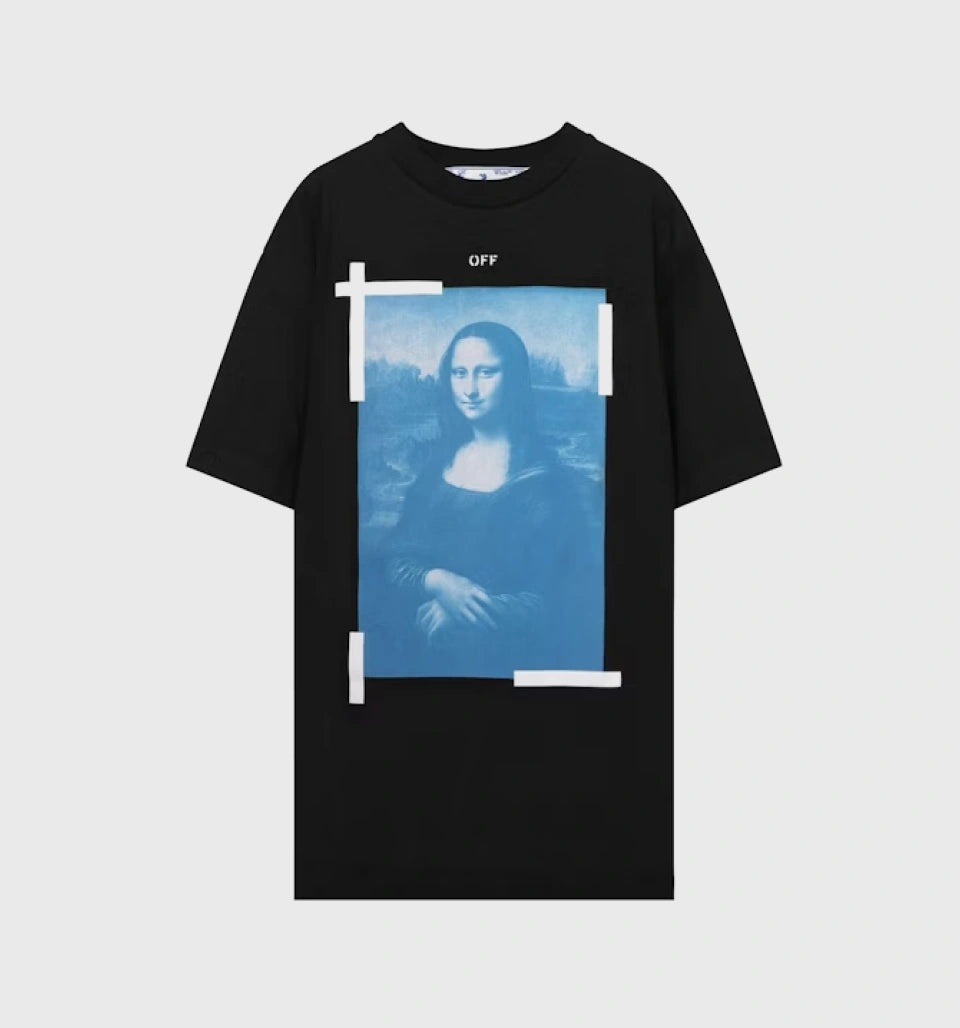 Mona Lisa Oversized T-Shirt – Off White