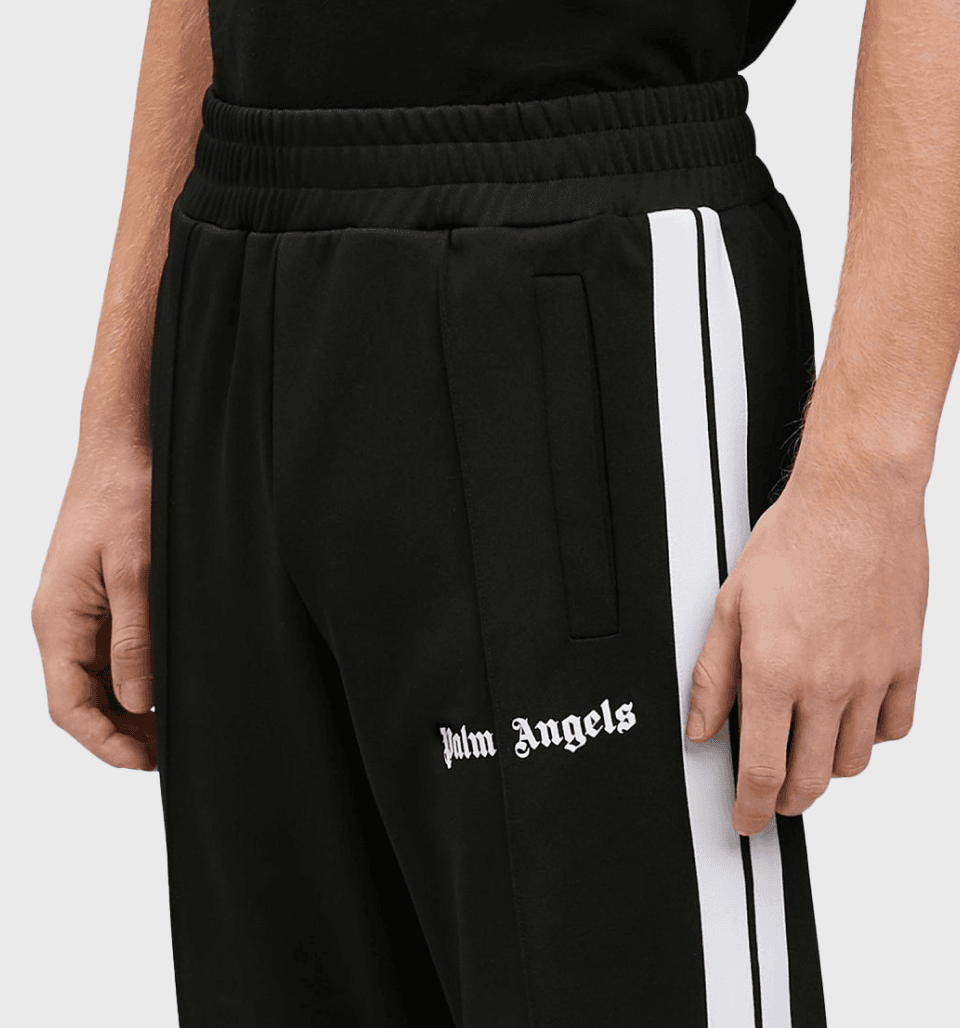 Logo Tracksuit Pants “Black” – Palm Angels