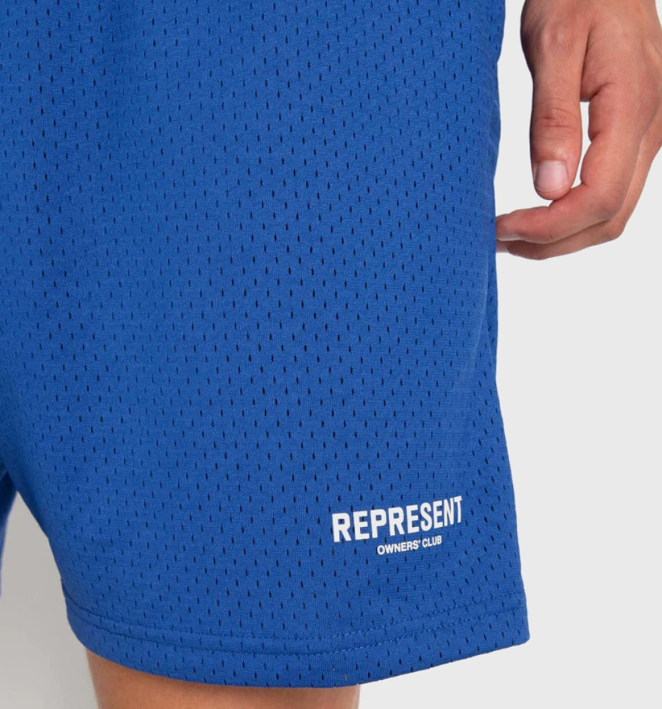 Men Owners Club Track “Blue” Short – Represent