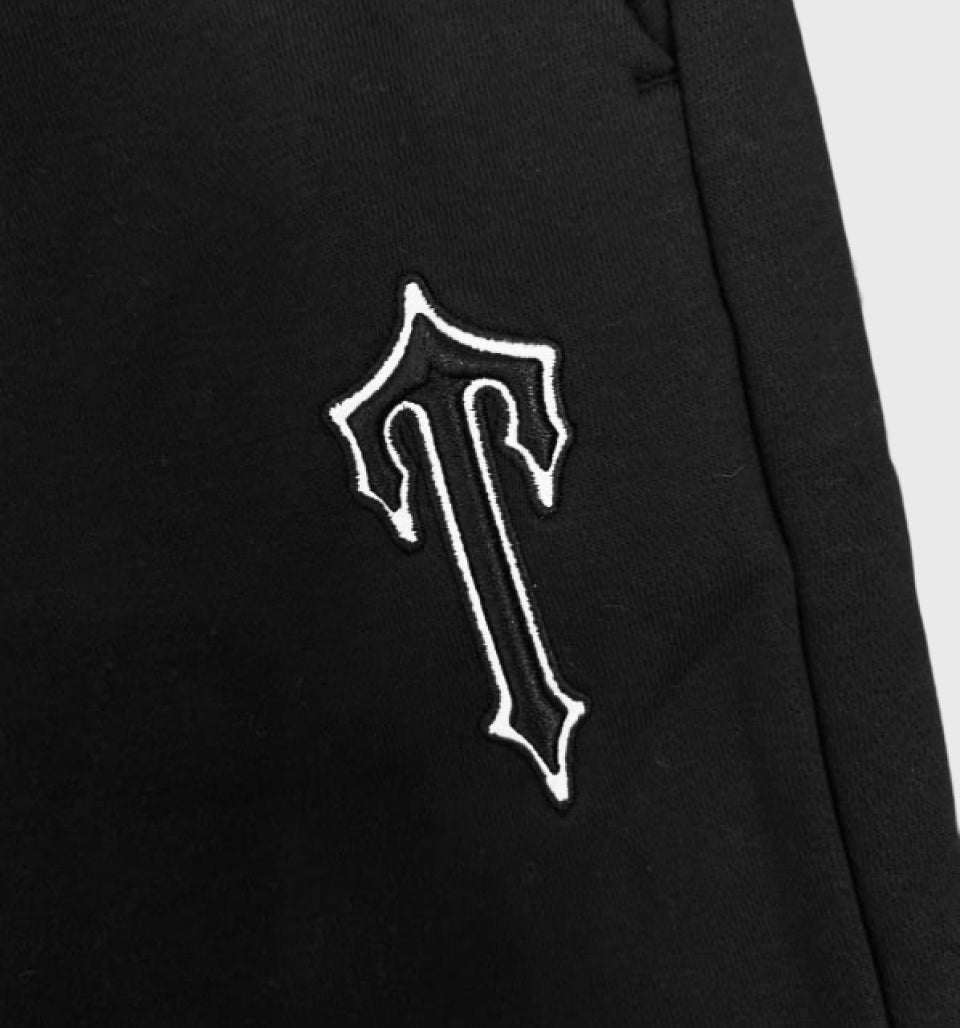 Moletom V Stripe Pants “Black/Gray” – Trapstar