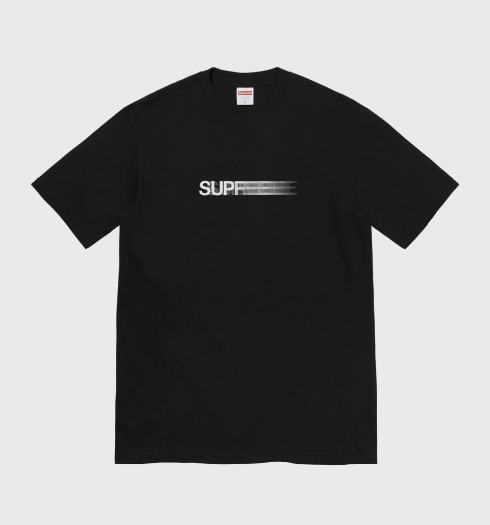 Motion Print Logo Tshirt – Supreme