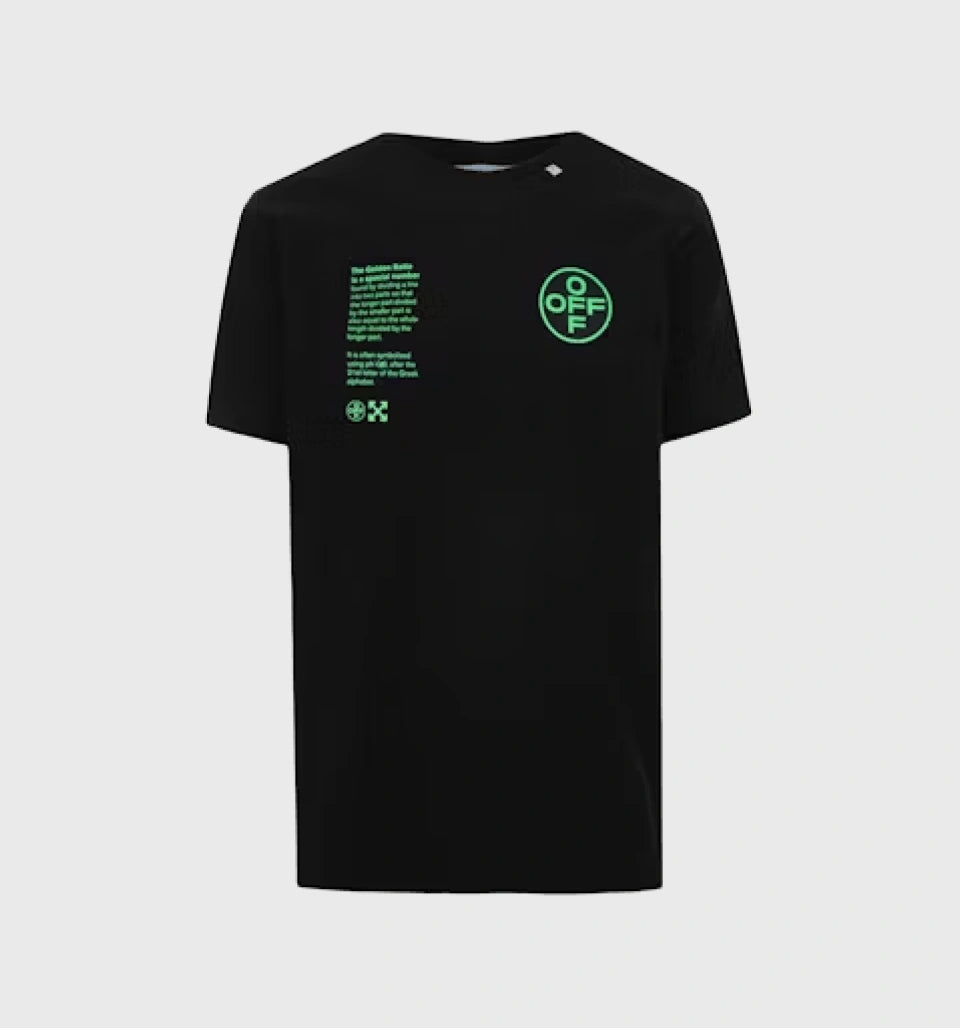 Slim Fit Arch Shapes T-Shirt – Off White