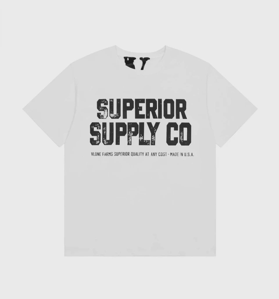 Vlone Farms x Superior Crow T-Shirt White