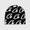 Cstarz Monogram Beanie Black – Corteiz